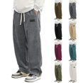thumbnail image 1 of Muxikeji Clothes Men's Corduroy Casual Pants Relaxed Fit Comfortable Trousers With Pockets Soft Textured Fabric For Everyday Wear And Business Casual Style, 1 of 9