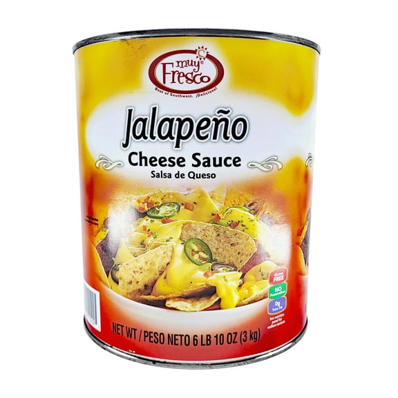 Muy Fresco Jalapeno Nacho Cheese Sauce | Gluten Free | 6.63 lb