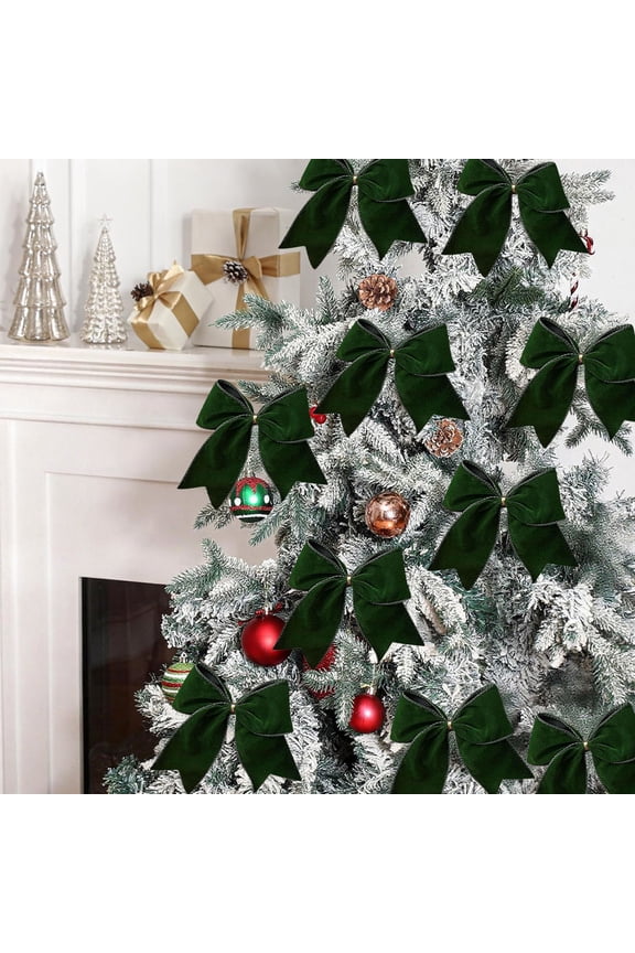 6 Pcs 2.4in Christmas Balls Christmas Tree Decorative Ornaments,Plastic Durable Lightweight with Hanging Loop,for Holiday Wreath Indoor Outdoor Weddings Parties Christmas Decor