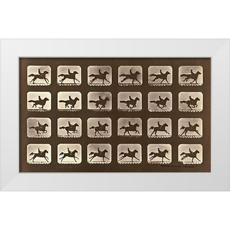 Rider and Galloping Horse Art Print Rider and Galloping Horse Art Print