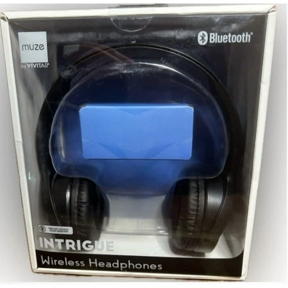 Muze By Vivitar Intrigue Bluetooth Headphones