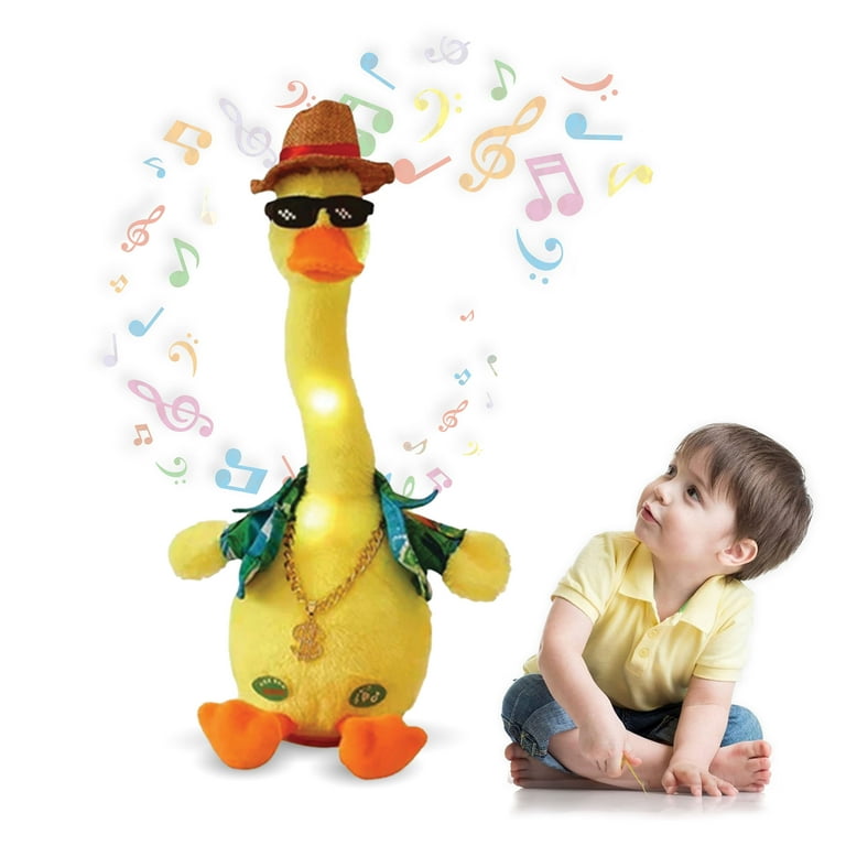 Muzhda Interactive Dancing Cactus Duck Toy, 120 Dance