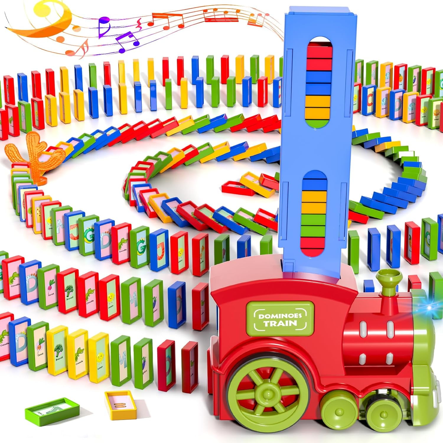 Doloowee Electric Train Set For Kids, Classic Train Set With Tracks