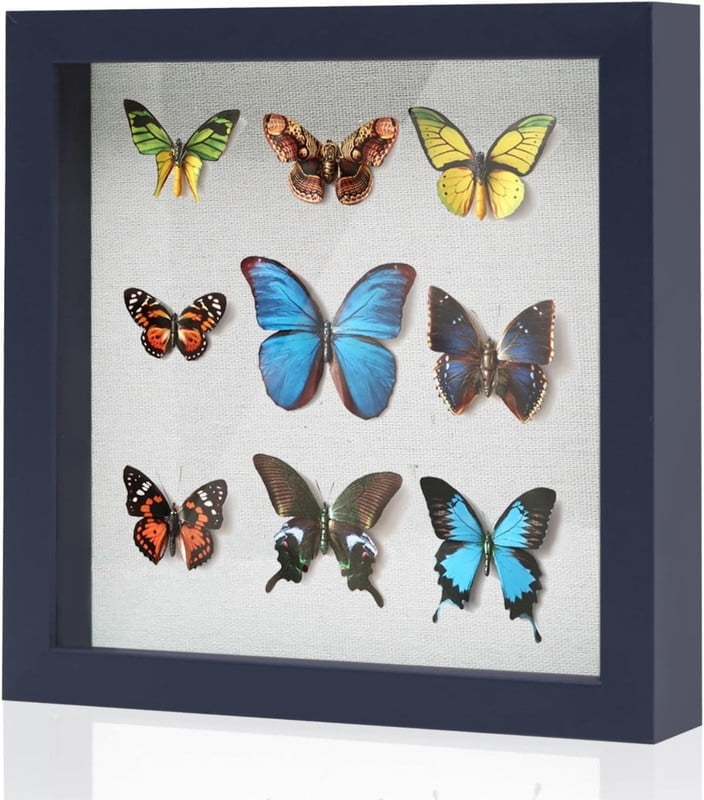 Muzilife 11x14 Shadow Box Frame – 2.16″ Deep Display Case For Memorabilia, Photos & Keepsakes