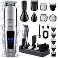 thumbnail image 1 of Muzpu Beard Trimmer for Men,All-in-One Trimmer Kit - IPX7 Waterproof,LED Display, Wet/Dry Shower-Safe,Hair Clipper for Men,Grooming Kit for Nose Body Face & Mustache, 1 of 8