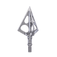 thumbnail image 1 of Muzzy One 3-Blade Fixed Broadhead, 100 Grain, 3-pack, Stainless Steel Blades, 283-3W, 1 of 5