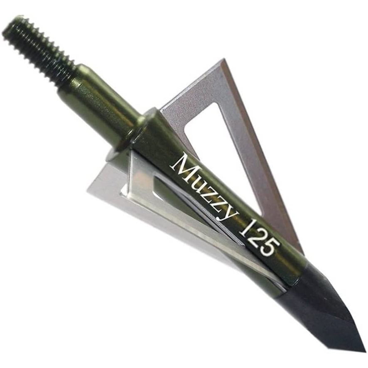 Muzzy Screwin Broadheads 3 Blade 125 Gr 6 Pk