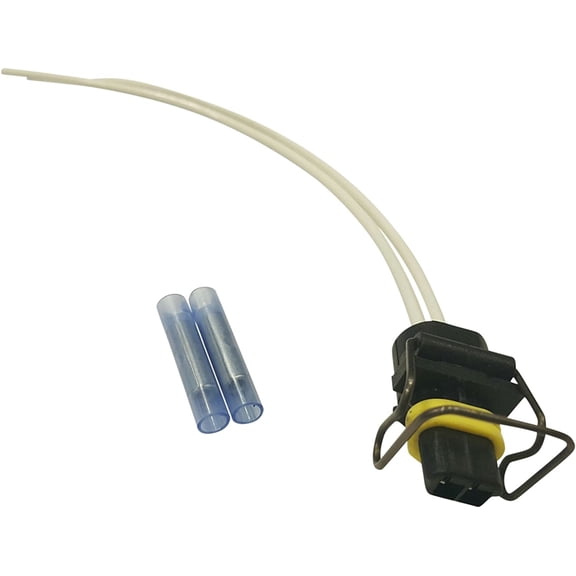 Muzzys 2 Wire Pigtail Connector FITS Ford 6.0L/6.7L/7.3L Power Stroke Navistar GM 6.6L Duramax Engines, Variable Geometry Turbo (VGT) Solenoid, Injection Pressure Regulator (IPR) Valves, A/B Injectors