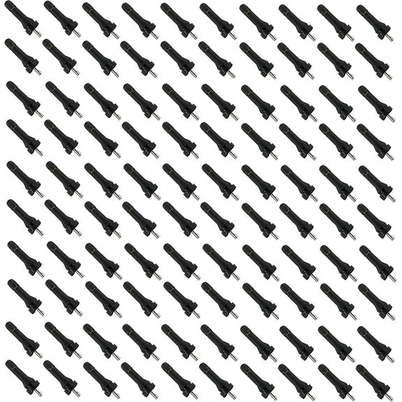 Muzzys (LOT of 100) VS-90 VS90 Rubber Replacement Tire Valve Stem TPMS Kit for Dill 7001-HPR REDI-Sensor and Many OE Vehicles