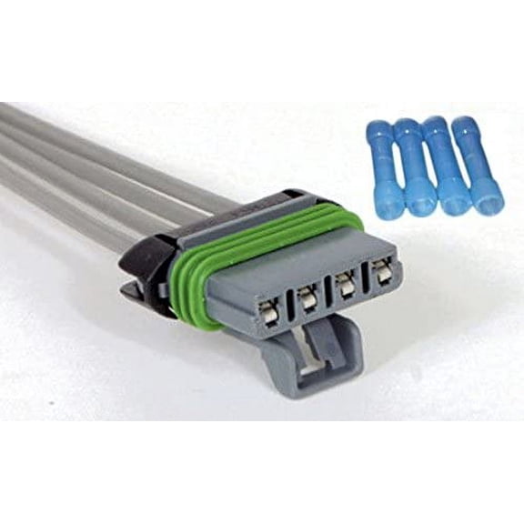 Muzzys PT1231 HVAC Blower Motor Resistor Connector Pigtail Harness FITS Colorado, Canyon, and 1000's of other GM Vehicles