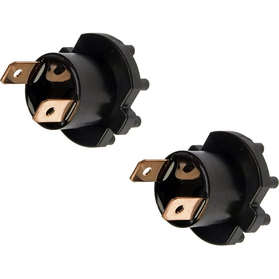 Muzzys -SET OF TWO- 645-540 Low Beam/Headlamp Lighting Socket for H7 Bulb FITS 2001-2010 Mazda 3, 5, Protege, B28V-51-0A3 , B28V510A3A
