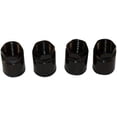 thumbnail image 1 of Muzzys Set of 4 Nuts- Universal Black TPMS Sensor Air Valve Stem Mounting Nut Tire Pressure Monitoring System for Black Wheels and Rims, 1 of 5