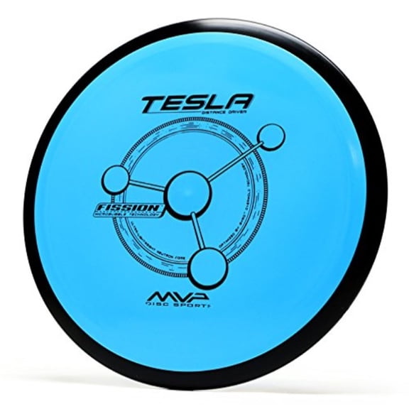 MVP Disc Sports Fission Tesla Distance Driver Golf Disc [Colors May Vary] - 130-149g