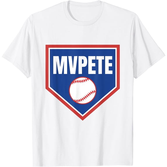 Mvpete Baseball Mvp T-Shirt, Vintage T-Shirt