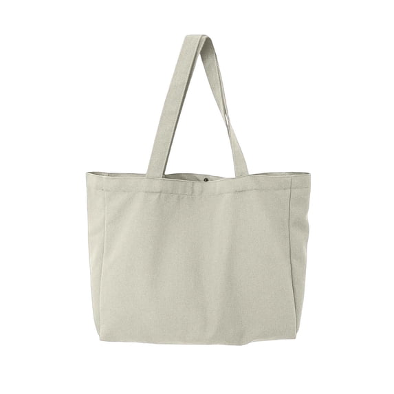 Mwjwdo Women's Plain Retro Soft PU Underarm Handbag, Minimalist Large Capacity Shoulder Tote for Daily Commute & Shopping Beige