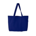 thumbnail image 1 of Mwjwdo Women's Plain Retro Soft PU Underarm Handbag, Minimalist Large Capacity Shoulder Tote for Daily Commute & Shopping Blue, 1 of 5