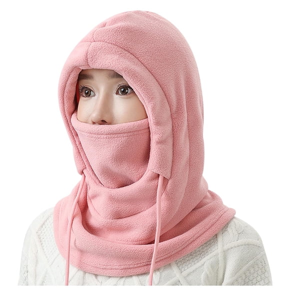 Mwjwdo Women’s Thick Cuffed Warm Hat Vintage Cable Single Top Pom Comfort Fit for Town Shopping Pink