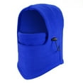 thumbnail image 1 of Mwjwdo Women’s Winter Fleece Balaclava with Full Face Cover & Side Drawstring for Rural Rides Blue, 1 of 2