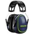 thumbnail image 1 of Mx Series Earmuffs, 27 Db, Black/Blue/Green, Headband | Bundle of 2 Each, 1 of 1