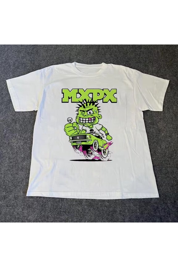 MxPx Band Gift For Fans White T-Shirt Cotton All Size