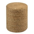 thumbnail image 1 of Mxfurhawa Pouf Ottoman Round Patio Foot Stool Outdoor, Natural Seagrass, 1 of 7
