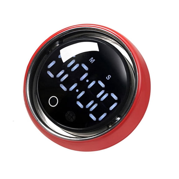 Mxhcet Voice Controlled Kitchen Timer With LED Display And Magnetic Back For Cooking