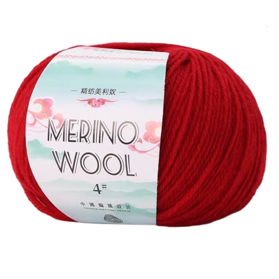 Mxhcet Wool Yarn Soft Worsted Weight Yarn For Beginner Adult Knitting Rugs