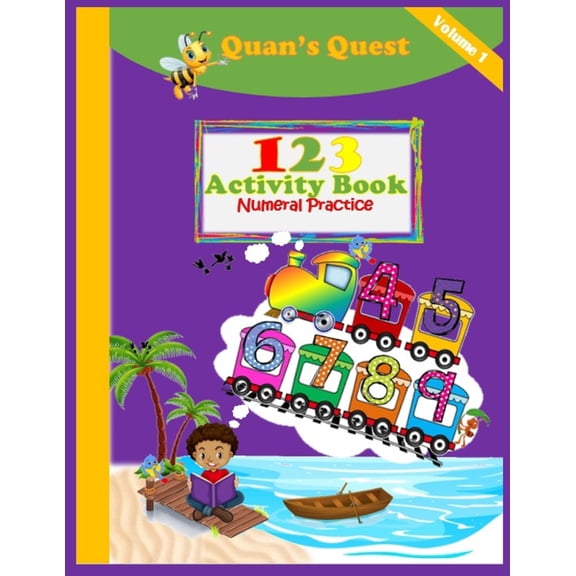 My 123 Activity Book Volume 1: Numeral Practice, (Paperback)