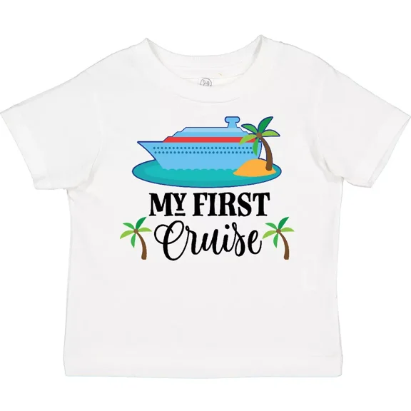My 1St Cruise Vacation Trip Toddler T-Shirt Ship Clothing Apparel Kid Baby Clothing, Cute Baby Shirt, TODDLER SHORT SLEEVE TEE BELLA CANVAS 3001T