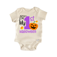 thumbnail image 1 of My 1St Halloween Newborn Baby Bodysuit, 1 of 6
