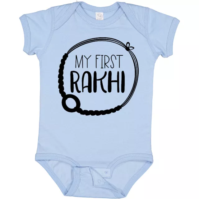 My 1St Rakhi Bracelet, Raksha Bandhan Baby Bodysuit Siblings Ceremony ...