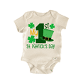 thumbnail image 1 of My 1St St. Patrick'S Day Newborn Baby Bodysuit, 1 of 6