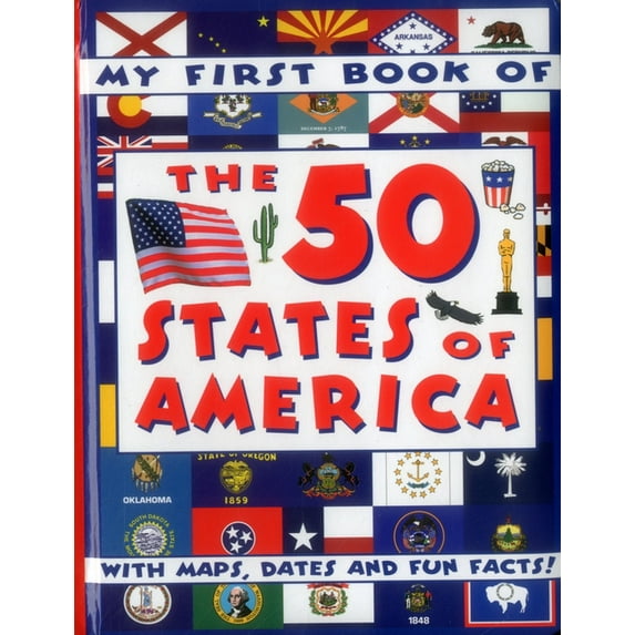 My 1st Book of the 50 States of America (Board Book)