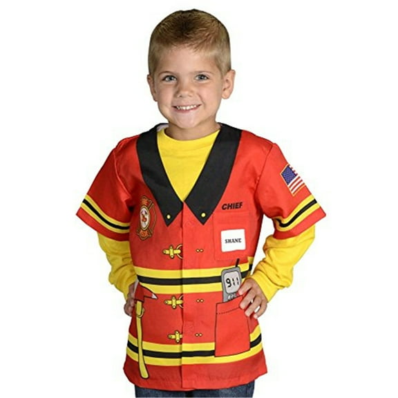 My 1st Career Gear Firefighter Top, One Size Fits Most, Ages 3-6
