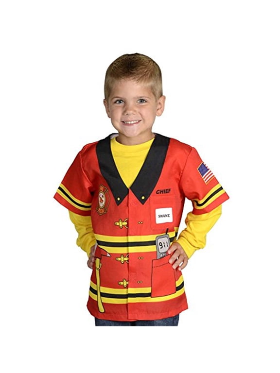 My 1st Career Gear Firefighter Top, One Size Fits Most, Ages 3-6