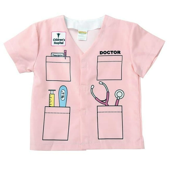 My 1st Career Gear Pink Dr. Top, One Size Fits Most, 18-36 Months