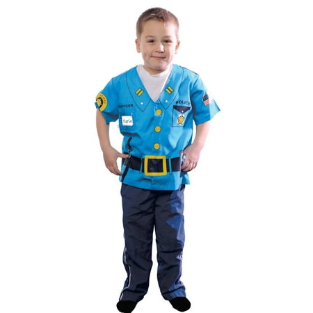 My 1st Career Gear Police Top, One Size Fits Most, Ages 3-6