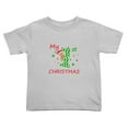 thumbnail image 1 of My 1st Christmas Deer Cute Toddler Tshirts for Boys Girls (Gray, 3T), 1 of 5