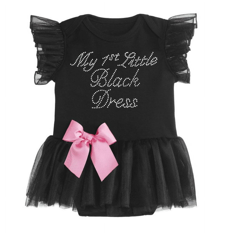 Baby's first little black dress 2025