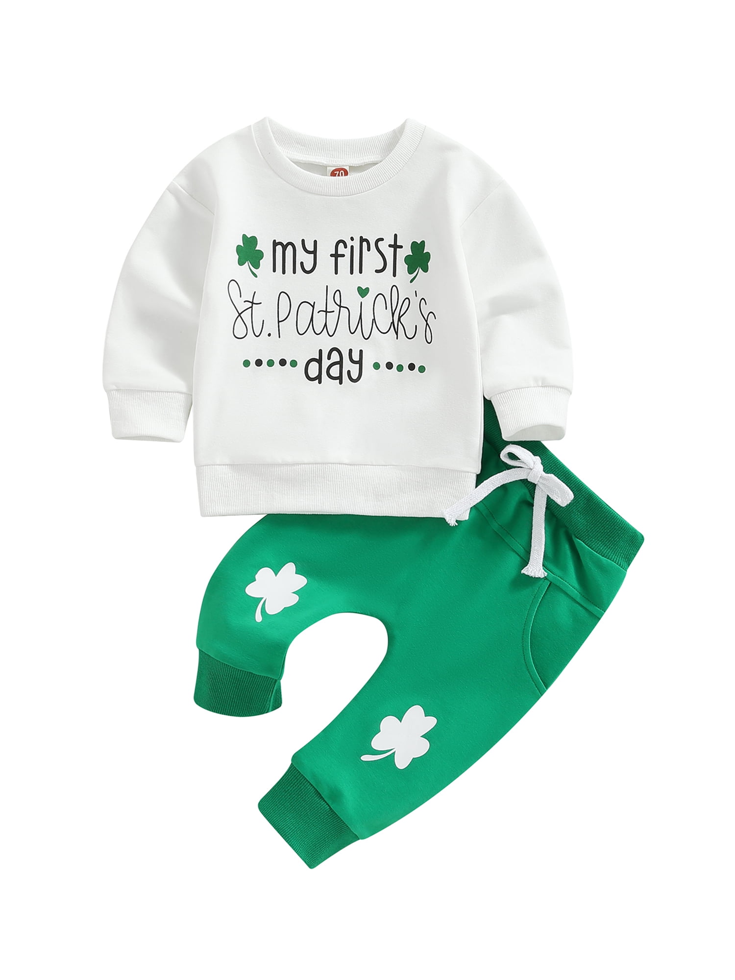 My 1st Day Baby Spring Outfits Infant Boys Girls Long