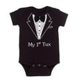 My 1st Tux Baby Tuxedo Onesie By Ganz (06 Months)