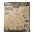 My 1st Water Slide Splash and Slide with Tunnel, 11.5'x10.5'x8', INF