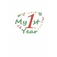 thumbnail image 1 of My 1st Year: First Year Memory Book, 29 pages, with monthly birthday and holidays pages, size: 6*9 inches, matte colorfu, (Paperback), 1 of 1