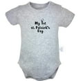 thumbnail image 1 of My 1st st. Patrick's Day Funny Rompers For Babies, Newborn Baby Unisex Bodysuits, Infant Jumpsuits, Toddler 0-24 Months Kids One-Piece Oufits (Gray, 0-6 Months), 1 of 4