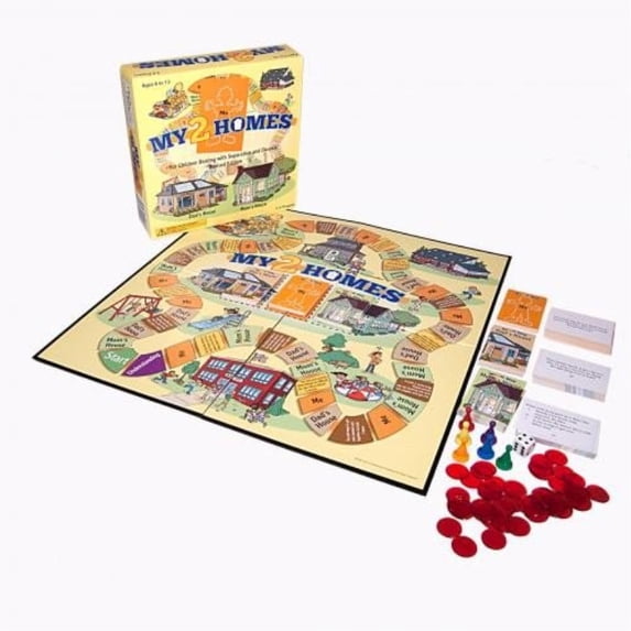 my 2 homes: a game to help kids understand and accept divorce