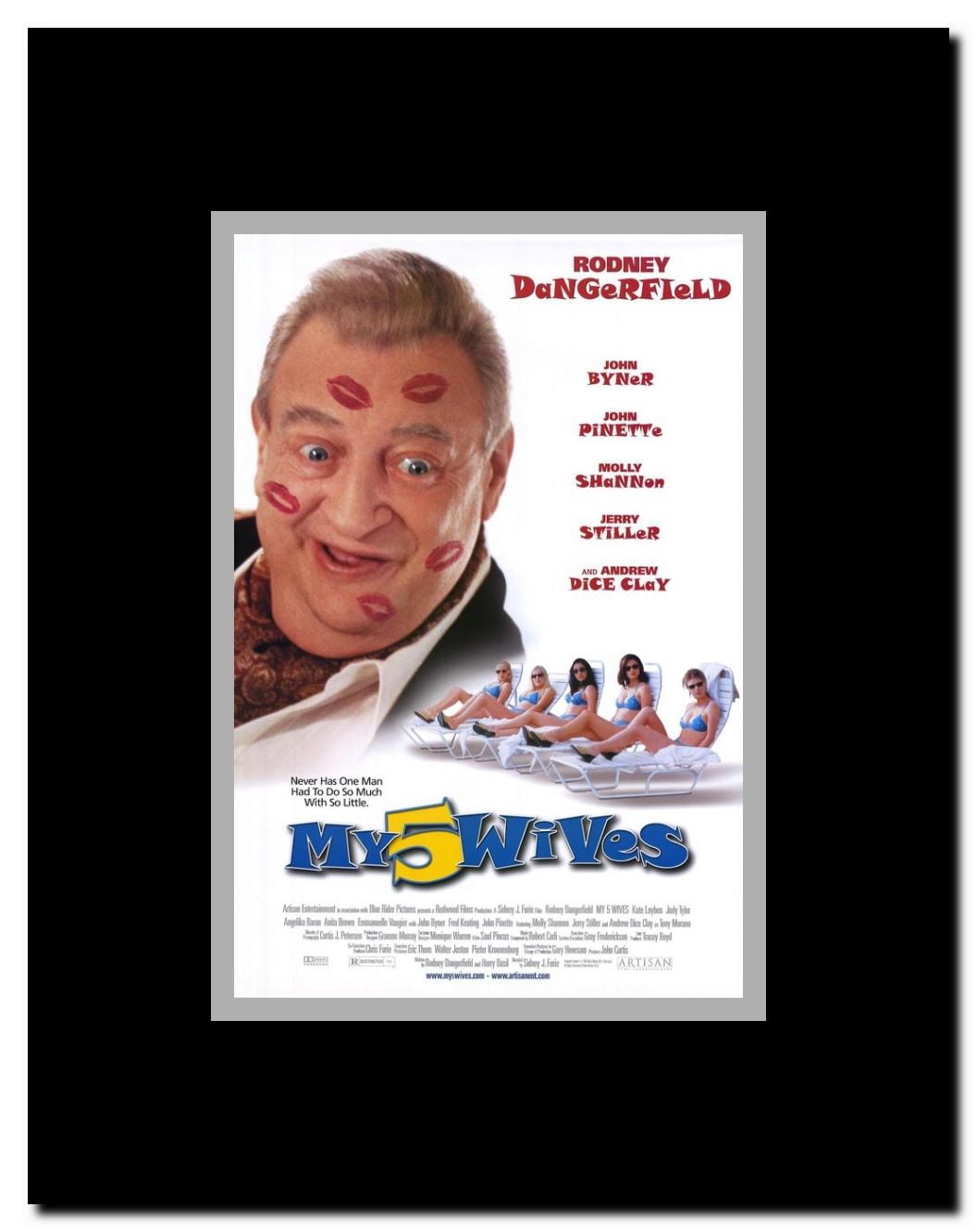 My 5 Wives Framed Movie Poster