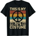 thumbnail image 1 of My 70s Costume 70 Style Peace Hippie 70's Disco 1970s Outfit T-Shirt mens t shirt，black，women，funny，misfits，men，journey, 1 of 4