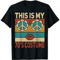 thumbnail image 1 of My 70s Costume 70 Styles Women 70's Disco 1970s Party Outfit T-Shirt, 1 of 5