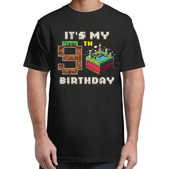 My 9th Birthday Pixel Game 9 For Adult S-4XL T-Shirt
