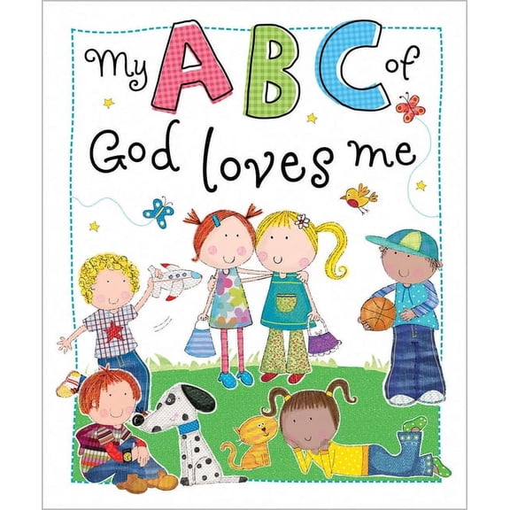 My ABC of God Loves Me (Board Book)